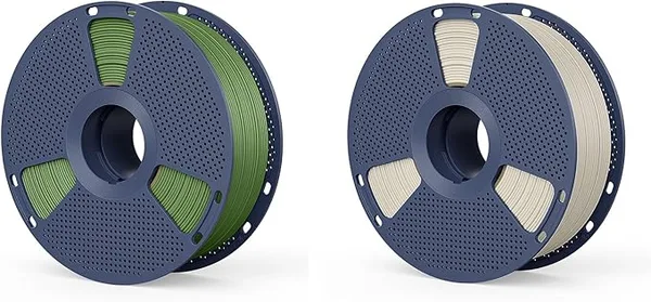Yoopai Matte PLA Filament OliveGreen+BoneWhite