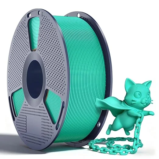 Yoopai SUNLU PLA+2.0 Filament, Upgraded Tougher & Stronger PLA Plus for 3D Printers, Smooth & Neatly Wound, ± Accuracy, 1KG Spool (2.2lbs),Mint Green