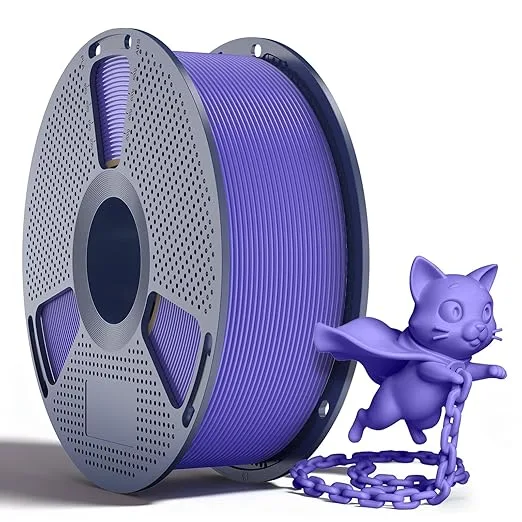 Yoopai SUNLU PLA+2.0 Filament, Upgraded Tougher & Stronger PLA Plus for 3D Printers, Smooth & Neatly Wound, ± Accuracy, 1KG Spool (2.2lbs), Lavender Purple