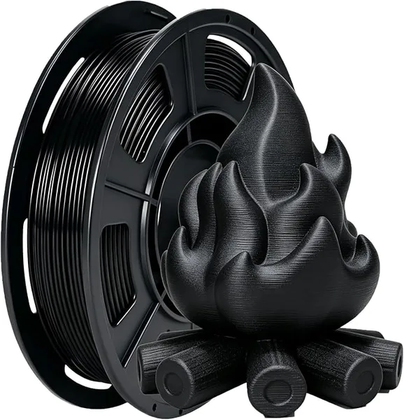 Yousu PLA+ 3D Printer Filament Black 250g (0.55lbs), Tougher and Stronger, Nealty Wound PLA Plus Filament, Dimensional Accuracy +/-, Fit for Most FDM 3D Printers