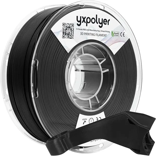 YXPOLYER YXPOLYER Conductive ABS Filament 1KG for 3D Printing Engineering Grade Prosessional Resistivity 20,000 Ω cm Electrically Conducting Composite ABS 3D Printer Filament