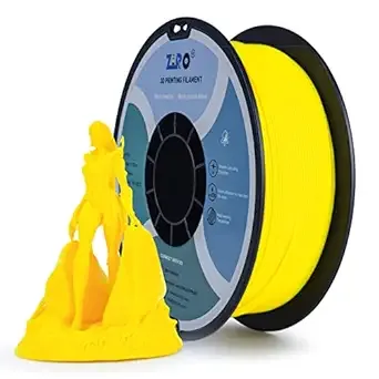 ZIRO ZIRO PLA Filament,3D Printer Filament PLA PRO Basic Color Series 1KG(2.2lbs), Dimensional Accuracy +/-,Yellow