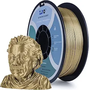 ZIRO ZIRO PLA Metal Filament,3D Printer Filament PLA PRO Metal Copper 1.75 1KG(2.2lbs), Dimensional Accuracy +/-，Copper