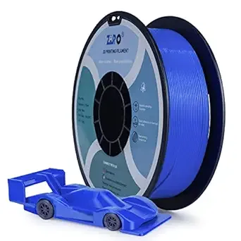 ZIRO ZIRO PLA Filament, Pure Color 3D Printer Filament, PLA PRO Basic Color Series 1KG Spool, Fit Most FDM Printers, Blue