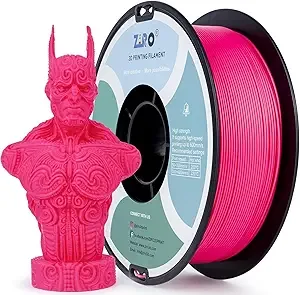 ZIRO ZIRO High Speed Filament, Up to/s, HS-PLA Filament 1.75, Fast Printing Speedy PLA, Dimensional Accuracy +/-, Fit Most FDM 3D Printers, 3D Printing Rapid Spool, 1KG, Magenta