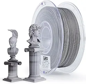 ZIRO ZIRO 3D Printer Filament, Color Change Filament, Magic Color Coextrusion PLA Filaments Different Color, Dimensional Accuracy +/-, Fit Most FDM 3D Printers 1KG/2.2lb Spool, Shadow(Matte)