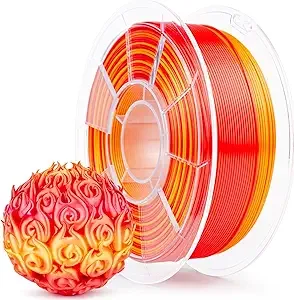 ZIRO ZIRO Shining Fast Color Change PLA, Multicolors PLA Filament, Color Gradient Material, Fit Most 3D Printers, Dimensional Accuracy +/-, 1KG/2.2lb Spool, Personality Series- Passionate
