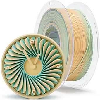 ZIRO ZIRO Fast Gradient PLA, Matte Multi Colors Filament, Color Change by Length 3D Printer Filament, Dimensional Accuracy +/-, Fit Most 3D Printers, 1KG/ 2.2lbs Spool, Cool Daybreak