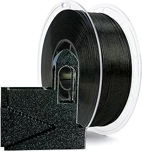 ZIRO ZIRO Sparkle PLA Filament, Firely PLA Series, Twinkling Galaxy Colorful 3D Printing Material, 1kg Spool, Dimensional Accuracy +/-, Fit Most 3D Printers, Fairy Green