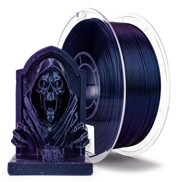 ZIRO ZIRO Chameleon Series PLA Filament 1kg/2.2lb Spool , Abyss Blue Luster