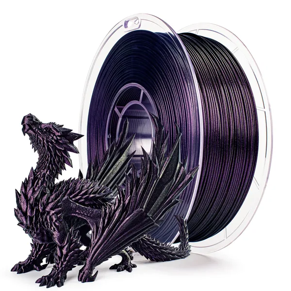 ZIRO ZIRO Chameleon Series PLA Filament 1kg/2.2lb Spool , Forged Purple Luster