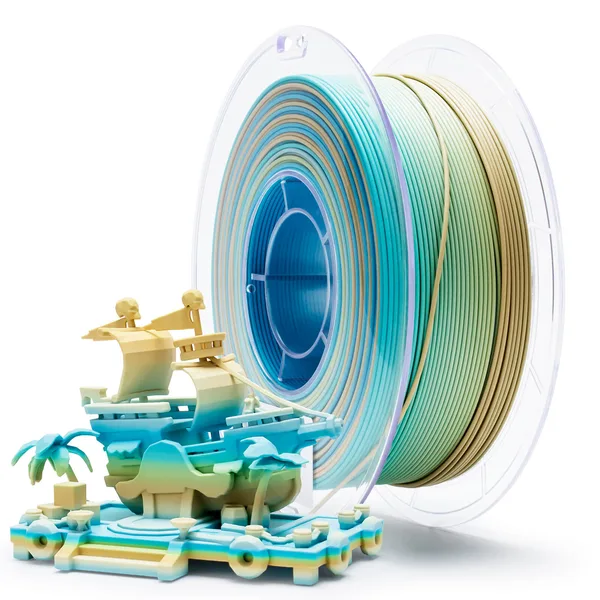 ZIRO ZIRO Fast Gradient Matte PLA Filament, Beach