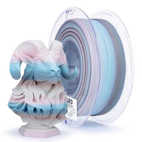 ZIRO ZIRO Fast Gradient Matte PLA Filament, Drift Feather