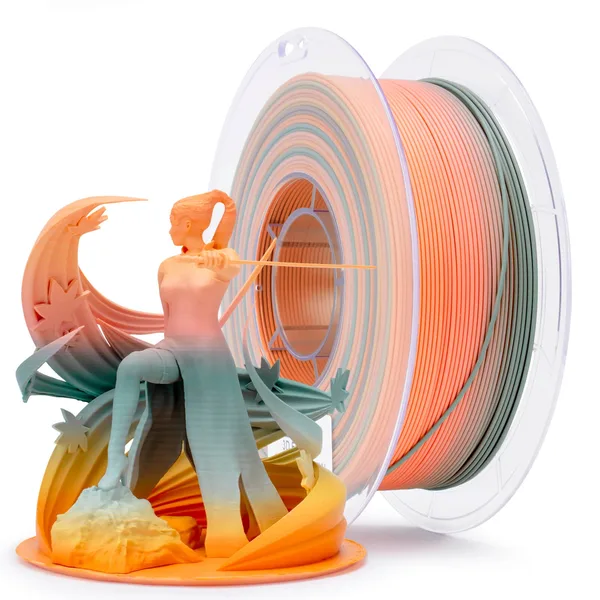 ZIRO ZIRO Fast Gradient Matte PLA Filament, Harvest Bliss