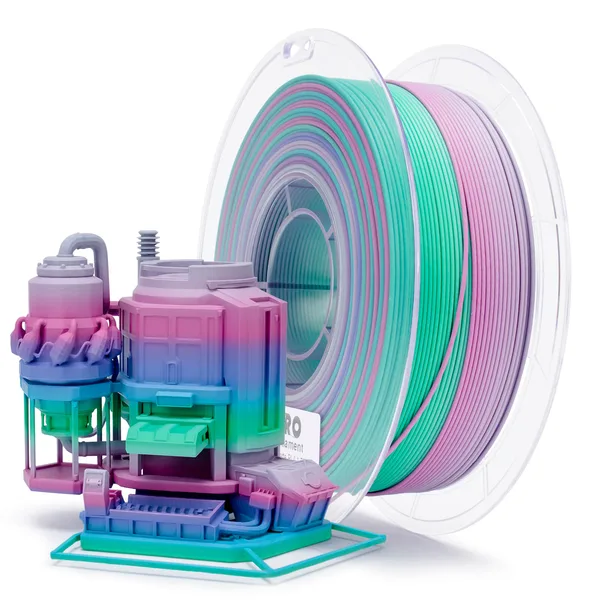 ZIRO ZIRO Fast Gradient Matte PLA Filament, Northern Lights
