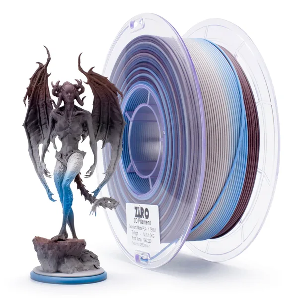 ZIRO ZIRO Fast Gradient Matte PLA Filament, Twilight