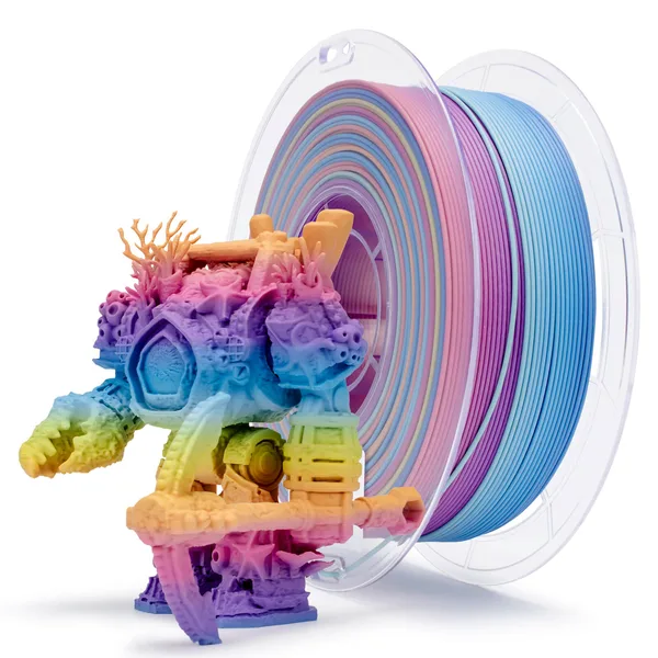 ZIRO ZIRO Fast Gradient Matte PLA Filament, Vibrant Coral