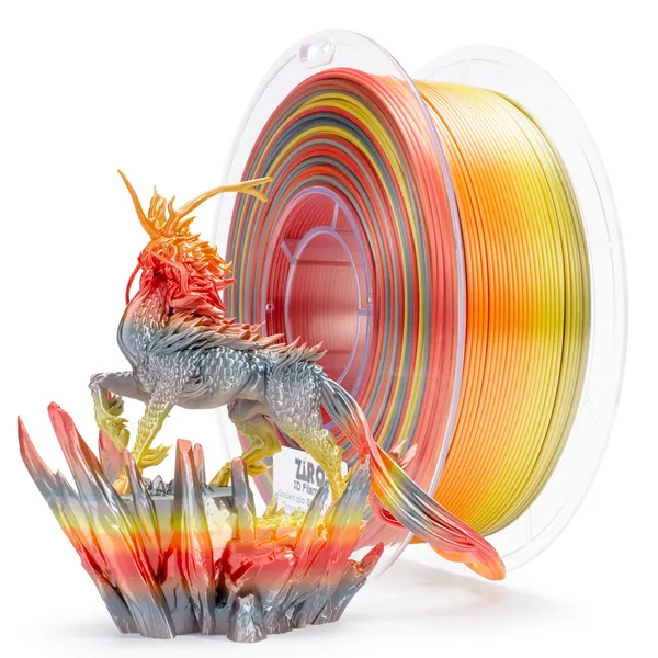 ZIRO ZIRO Fast Gradient Silk PLA Filament, Chroma Ribbon