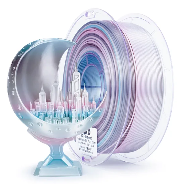 ZIRO ZIRO Fast Gradient Silk PLA Filament, Lunar Bloom