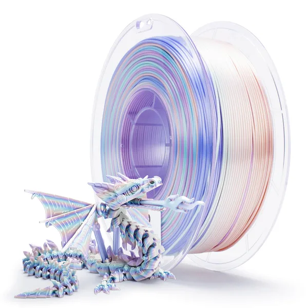 ZIRO ZIRO Fast Gradient Silk PLA Filament, Pastel Pearl
