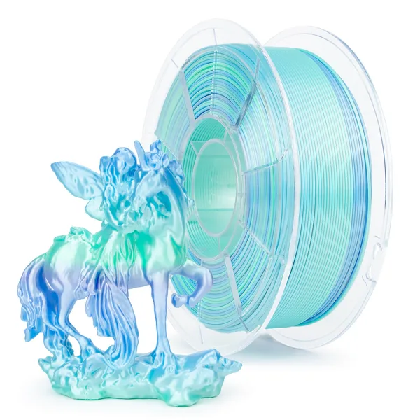 ZIRO ZIRO Fast Gradient Silk PLA Filament, Personality Series-Pure