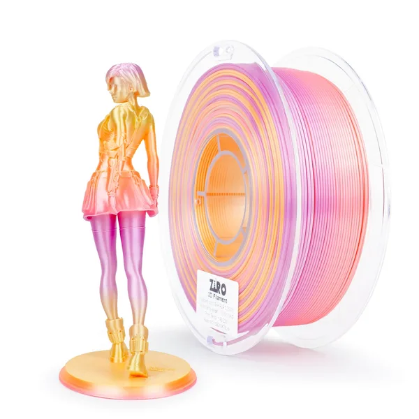 ZIRO ZIRO Fast Gradient Silk PLA Filament, Personality Series- Sweet