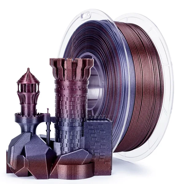 ZIRO ZIRO Glitter Gradient Diamond PLA Filament, Stardust Sparkle