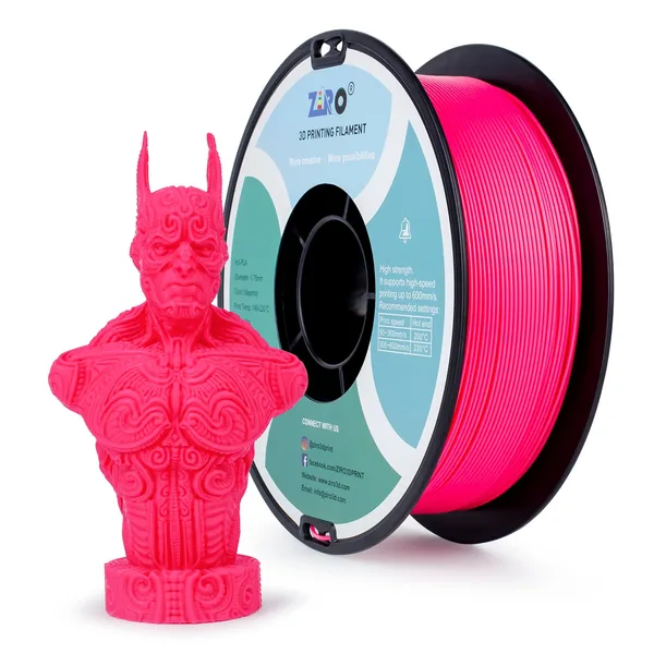 ZIRO ZIRO High Speed PLA Filament, Magenta