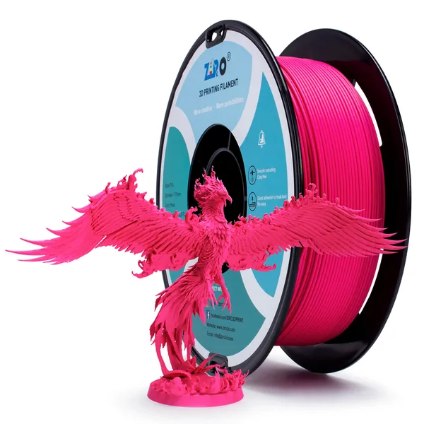 ZIRO ZIRO Matte PLA Filament, Rose