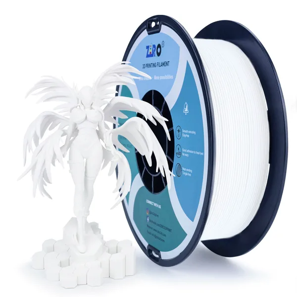ZIRO ZIRO Matte PLA Filament, White