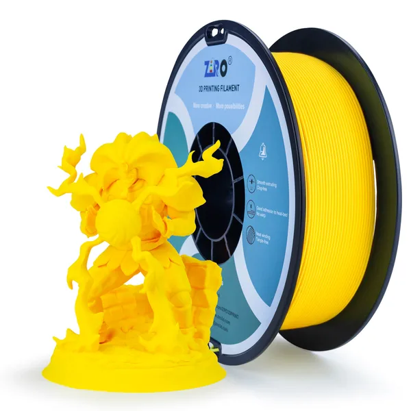 ZIRO ZIRO Matte PLA Filament, Yellow