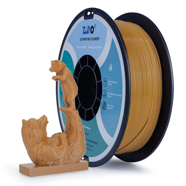 ZIRO ZIRO PLA PRO Basic Color Series Filament, Brown