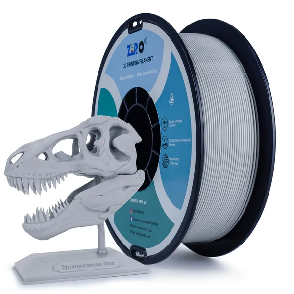 ZIRO ZIRO PLA PRO Basic Color Series Filament, Gray