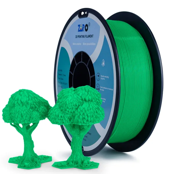 ZIRO ZIRO PLA PRO Basic Color Series Filament, Green