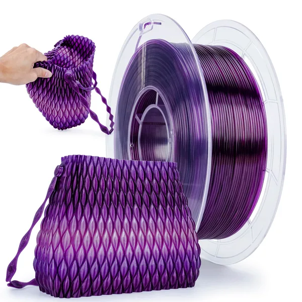 ZIRO ZIRO Shore 95A Hardness TPU Filament, Flex Amethyst