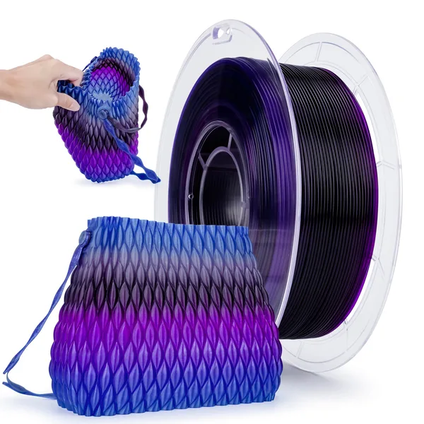 ZIRO ZIRO Shore 95A Hardness TPU Filament, Flex Nightsky