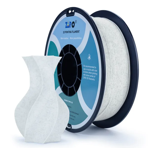 ZIRO ZIRO Stone PLA Filament, Marble
