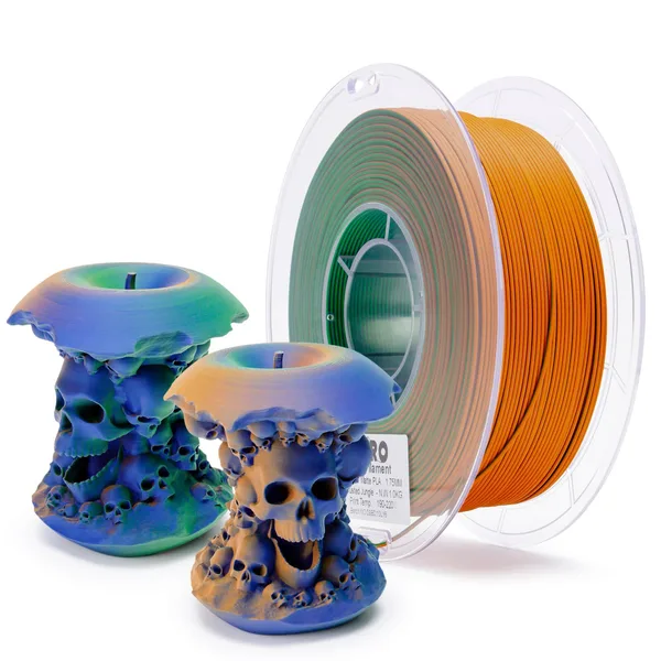 ZIRO ZIRO Tri-color Matte PLA Filament, Rusted Jungle