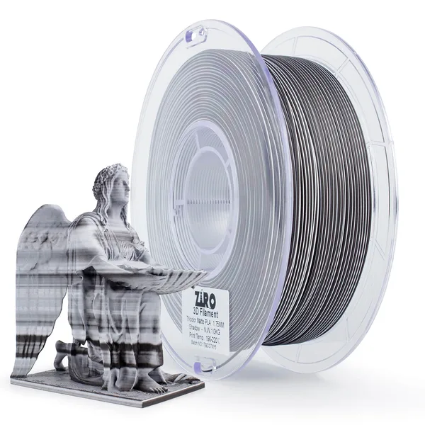ZIRO ZIRO Tri-color Matte PLA Filament, Shadow